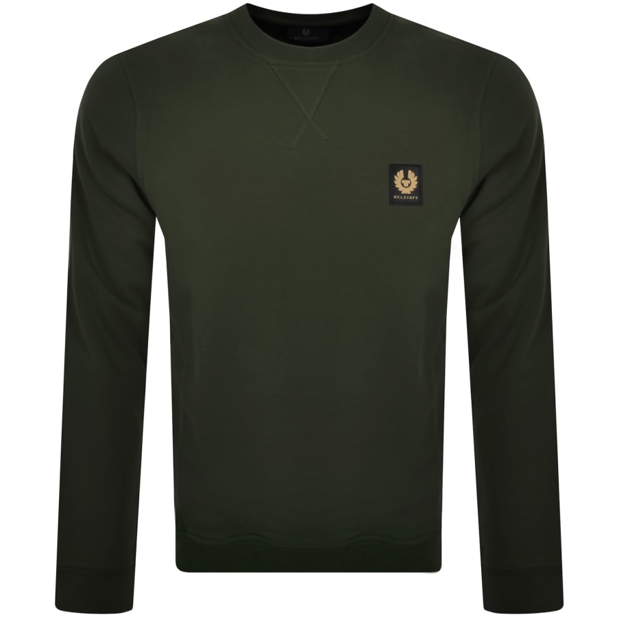 Belstaff Crew Neck Sweatshirt Green